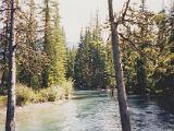 Lake Louise 03 : America, Canada, Fall, Lake Louise, Landscape, Rivers or Creeks, Sightseeing