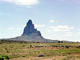 M Shiprock 01 : America, Arizona, Landscape, Navajo Reservation, Sightseeing, Spring, USA