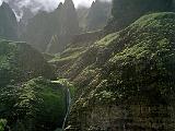 Kauai 07 : America, Fall, Hawaii, Hiking, Kalalau Beach, Kauai, Landscape, USA, Waterfall