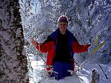 Camels Hump 05 : America, Camels Hump, Dieter Cohrs, People, Snowshoeing, USA, Vermont, Winter