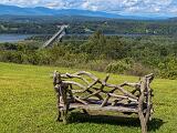 Hudson Valley 018 : America, American, Bridge, Hudson Valley, Miscellaneous Locations, New York, Olana, USA, United States, View from Elevation, e. HUMAN